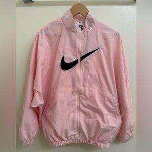 Nike Light Pink Logo Windbreaker